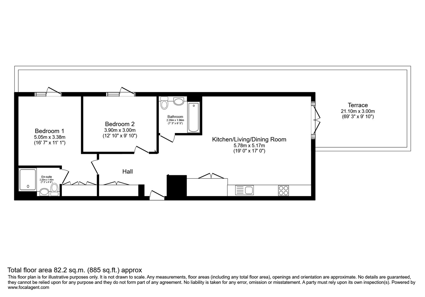 Additional image 21 of 2 Bed Flat, Sidney St, E1, N1 7GU