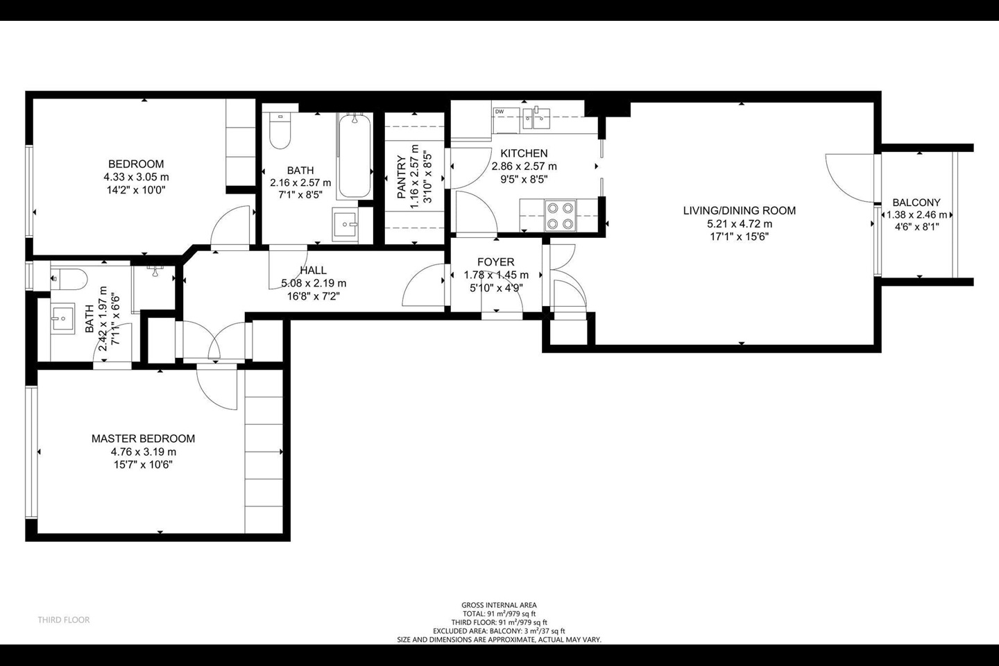 Additional image 5 of 2 Bed Flat, Winchester Road, NW3, N1 7GU