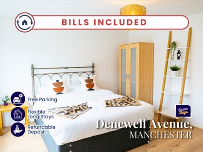 5 Bed Terraced House, Denewell Avenue, M13