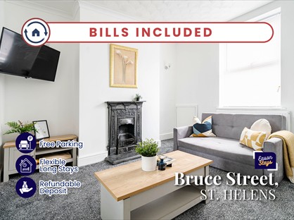 3 Bed Terraced House, Bruce St, WA10
