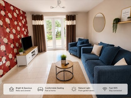 5 bed detached house for rent in 5 Bed Detached House, Cheltenham Road, NN18