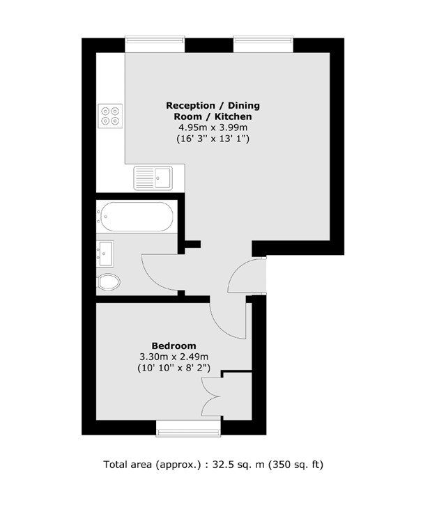 Additional image 5 of 1 Bed Flat, Acton Steet, WC1X, N1 7GU