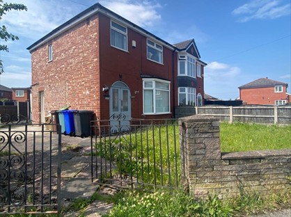 3 Bed Semi-Detached House, Ruskin Road, M43