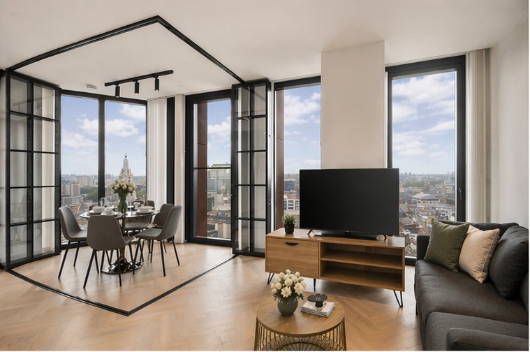 1 Bed Flat, Sun St, EC2A