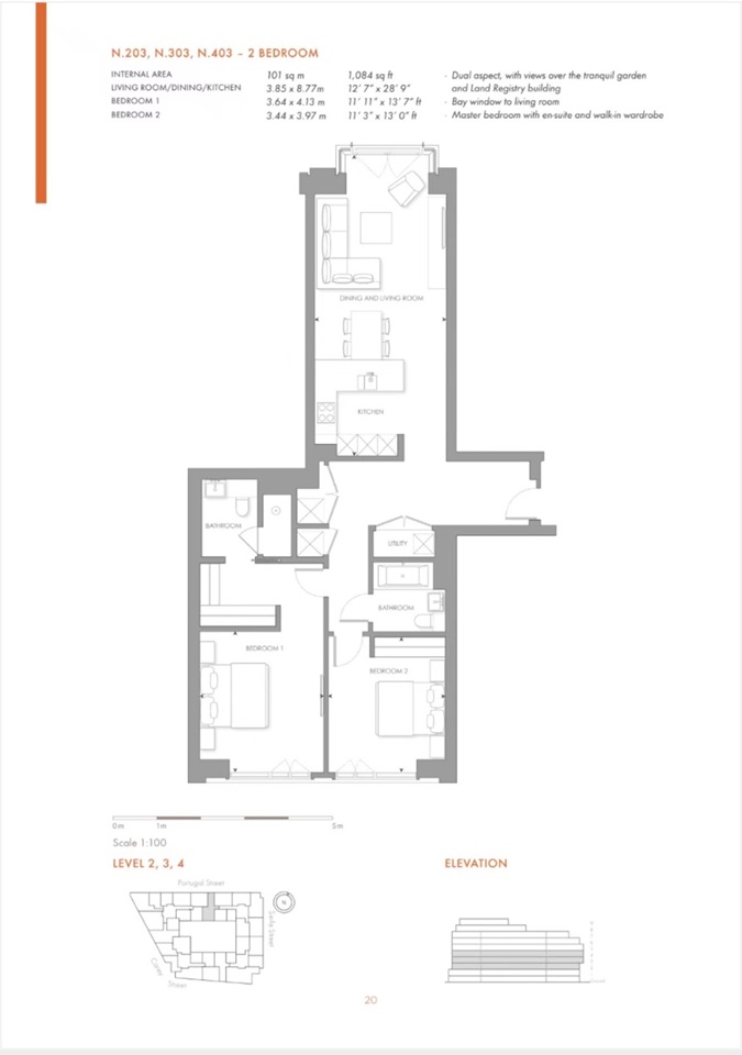 Additional image 15 of 2 Bed Flat, Lincoin Square, WC2A, N1 7GU