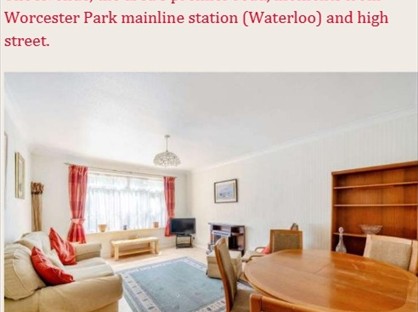 1 Bed Flat, Purdey Court, KT4