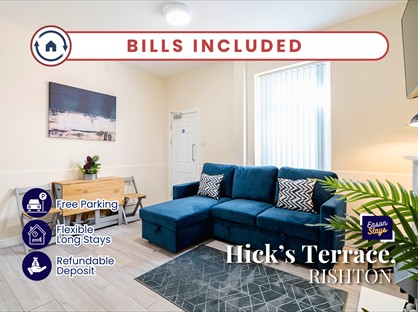 3 Bed Terraced House, Hicks Terrace, BB1