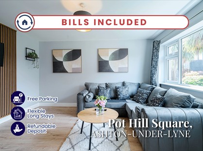 3 Bed Semi-Detached House, Pot Hill Square, OL6