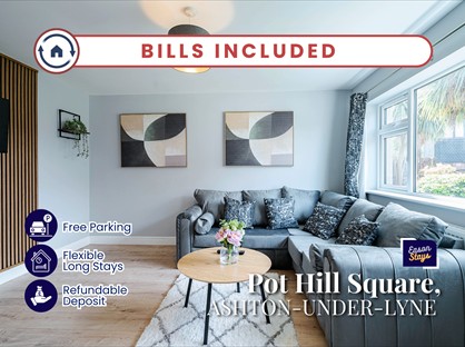 3 Bed Semi-Detached House, Pot Hill Square, OL6