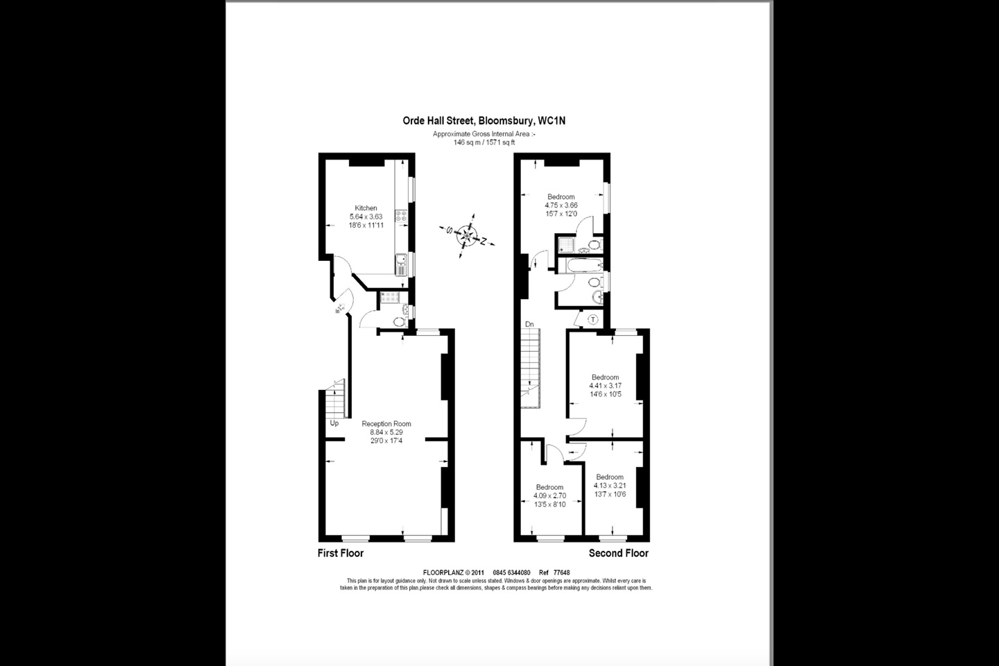 Additional image 18 of 4 Bed Flat, Orde Hall Street, WC1N, N1 7GU