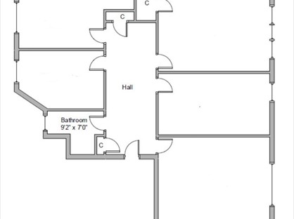 4 Bed Flat, Rupert St, G4