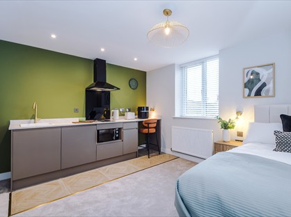 Studio Flat, Cobden St, WA2
