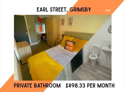 Room in a Shared House, Earl St, DN31