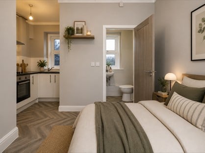 Studio Flat, Richmond Chambers, BH2