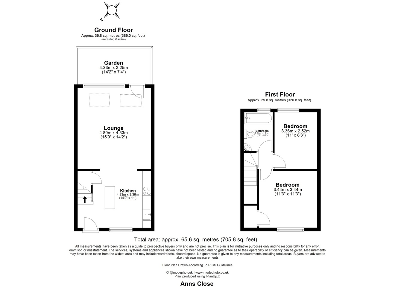 Additional image 22 of 2 Bed Terraced House, Ann's Close, SW1X, N1 7GU