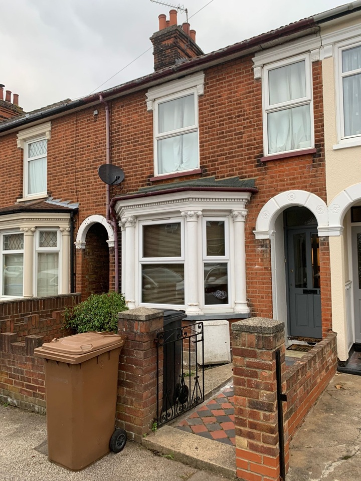 3 Bed Terraced House, Darwin Road, IP4