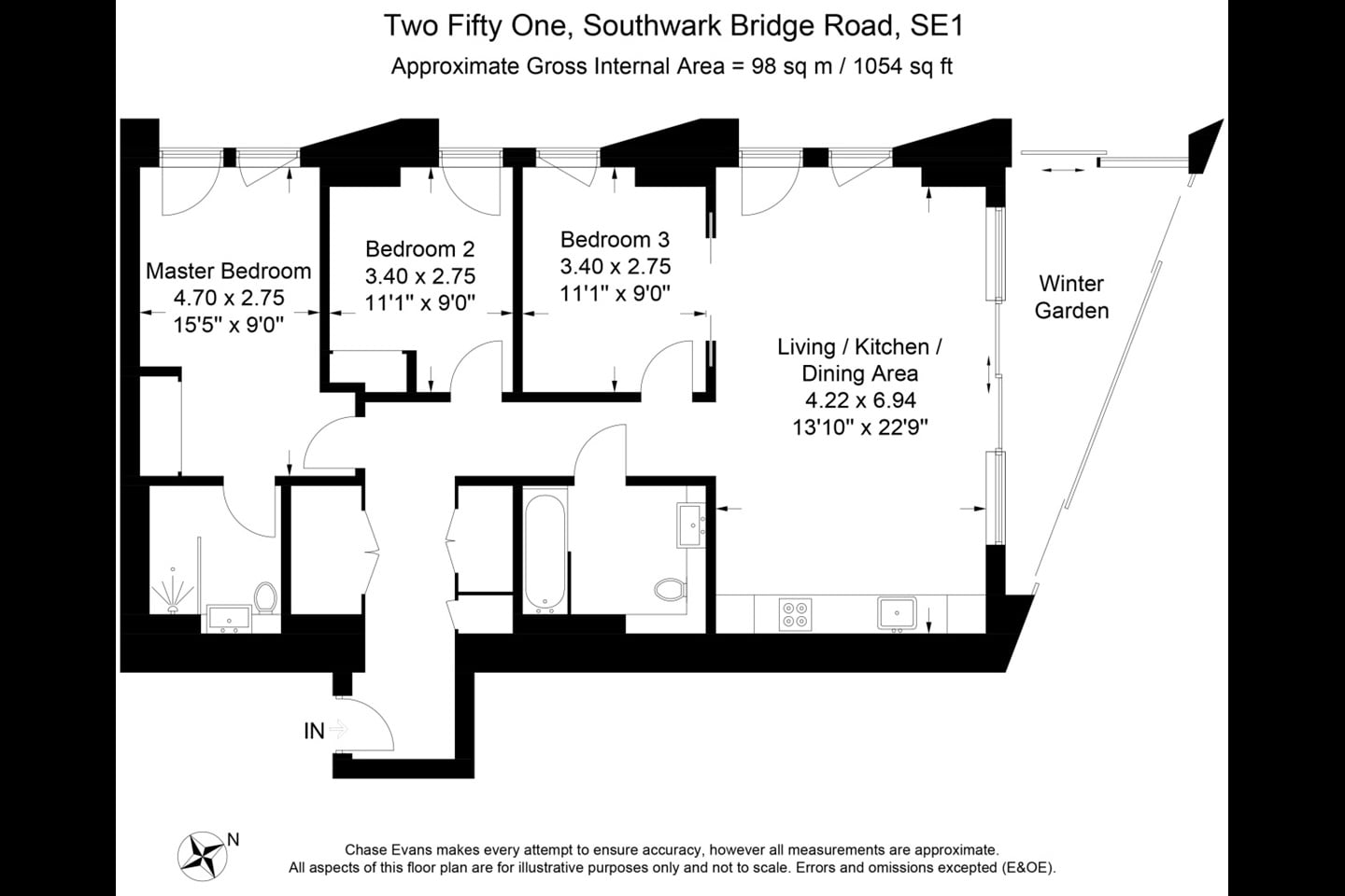 Additional image 11 of 3 Bed Flat, Southwark Bridge Road, SE1, N1 7GU