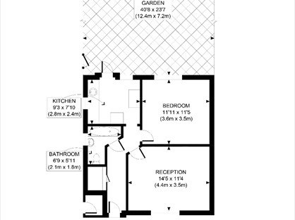 1 Bed Flat, High St, WD6
