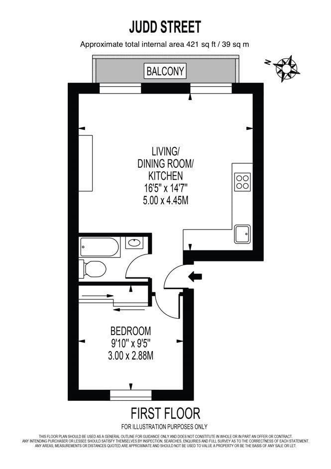 Additional image 15 of 1 Bed Flat, Judd Street, WC1H, N1 7GU
