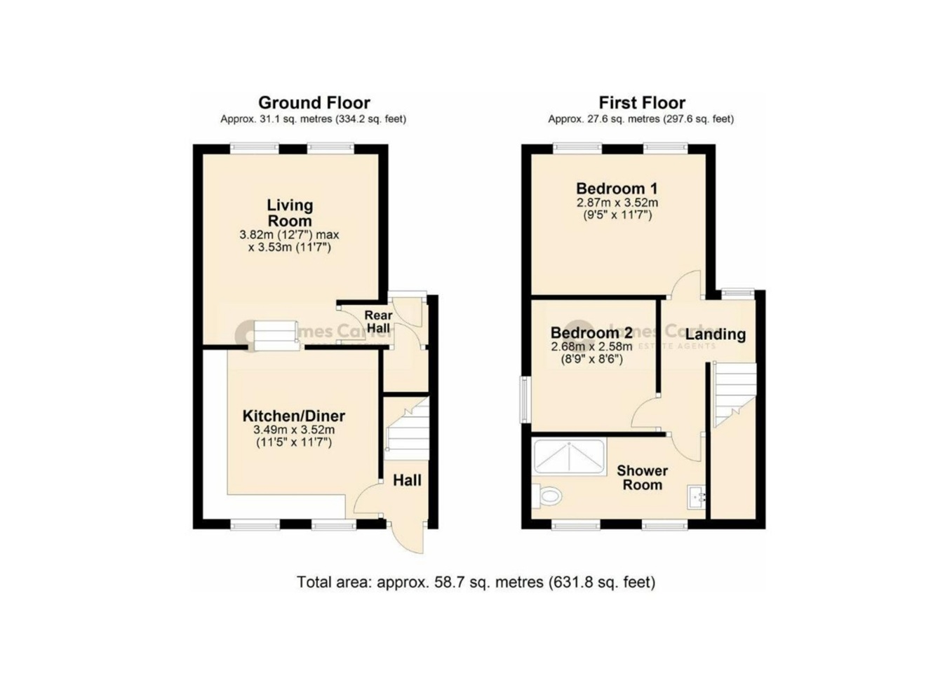 Falmouth - 2 Bed Terraced House, Ashfield Gardens, TR11 - To Rent Now ...