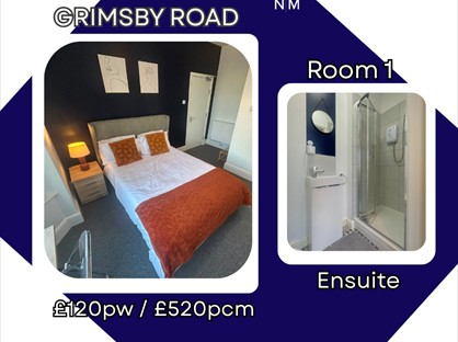 Room in a Shared House, Grimsby Road, DN35