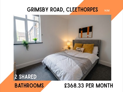 Room in a Shared House, Grimsby Road, DN35