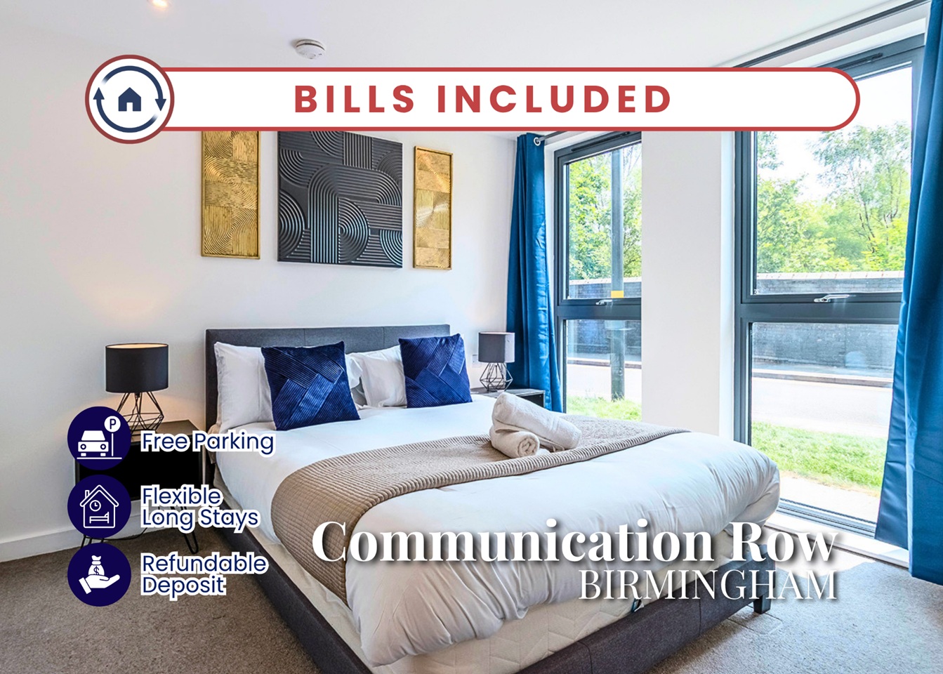 1 Bed Flat, Communication Row, B15