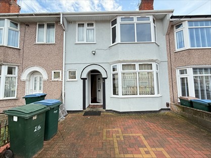 3 Bed Terraced House, Paxton Road, CV6