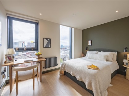 Studio Flat, The James, S1