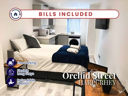 Studio Flat, Orchid St, M9