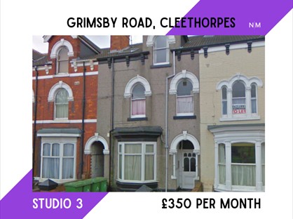Studio Flat, Grimsby Road, DN35