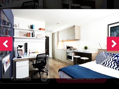 Studio Flat, Vita Student, NE1