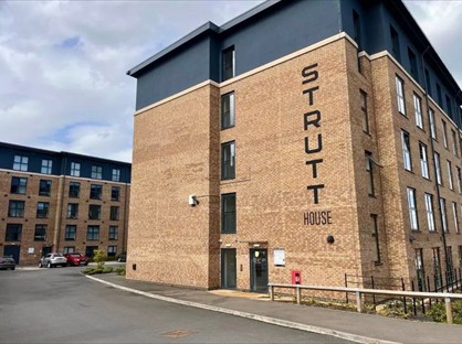 2 Bed Flat, Strutt House, DE1
