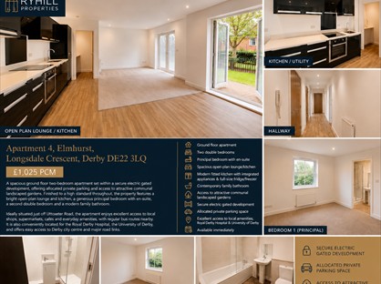 2 Bed Flat, Elmhurst Court, DE22