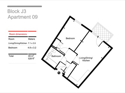 1 Bed Flat, John Thornycroft Road, SO19