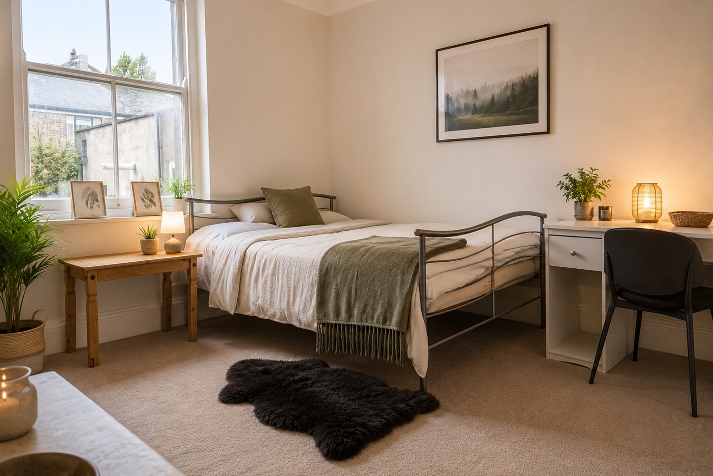 Room in a Shared Flat, Spacious Double Room In Brixton/Stoc, SW9