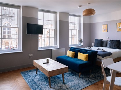 1 bed flat/apartment for rent in Studio Flat, Bath St, BA1