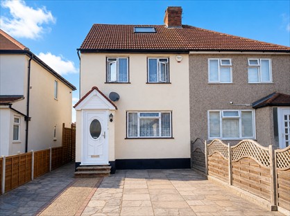 3 Bed Semi-Detached House, Ridge Road, SM3