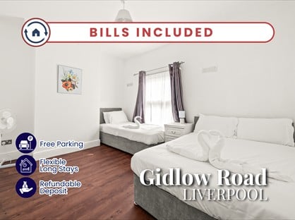 3 Bed Terraced House, Gidlow Road, L13