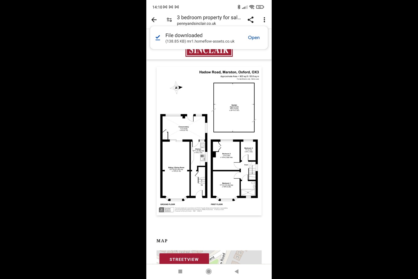 3 Bed Semi-Detached House, Hadow Road, OX3