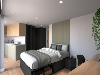 Studio Flat, Deansgate, M3