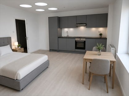 Studio Flat, Castle St, HP13
