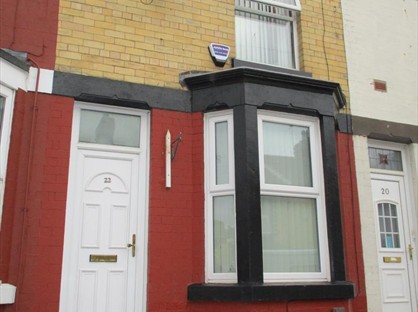 2 Bed Terraced House, Yelverton Road, CH42