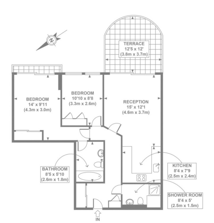 2 Bed Flat, Queenstown Road, SW11 photo 3