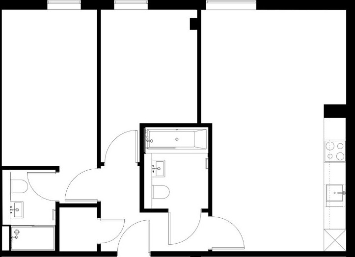 2 Bed Flat, Cleworth St, M15 photo 2