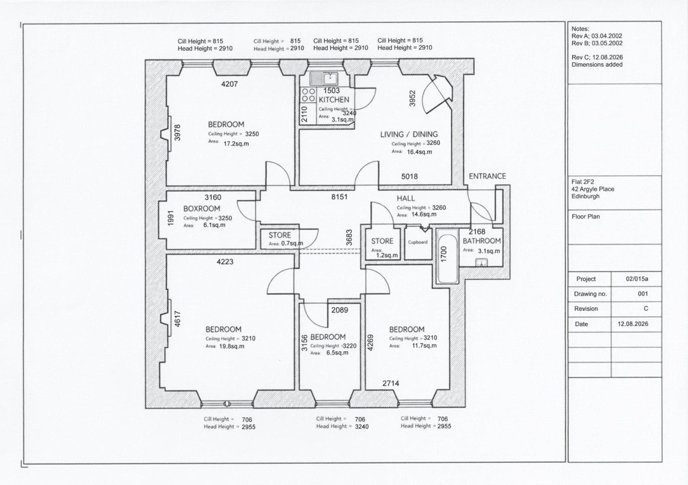 4 Bed Flat, Argyle Place, EH9 photo 2