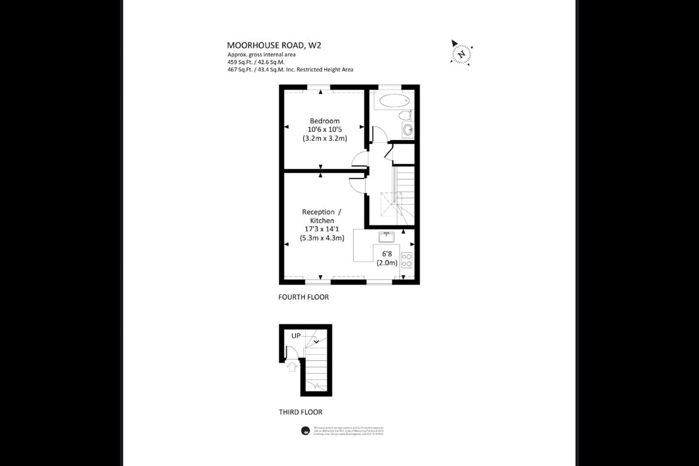 1 Bed Flat, Moorhouse Road, W2 photo 2