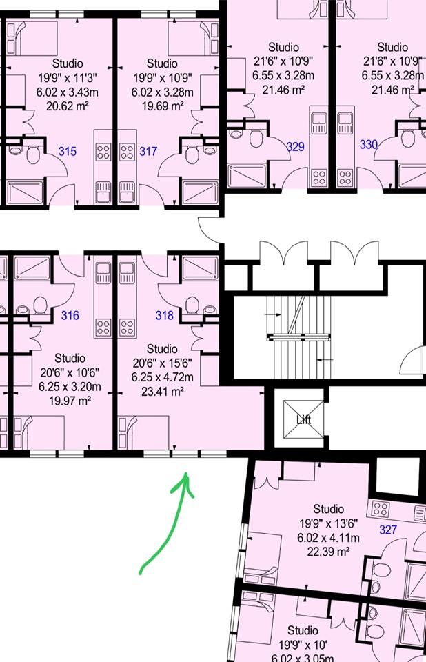 Studio Flat, Windsor House, CF10 photo 5
