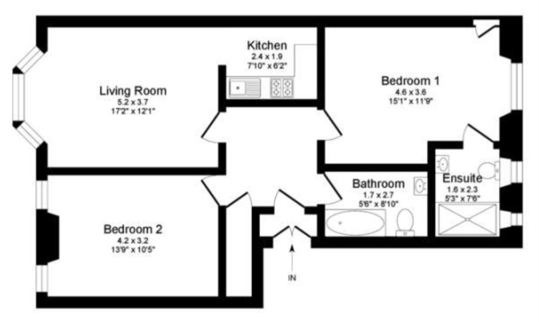 2 Bed Flat, Rhynie Drive, G51 photo 2
