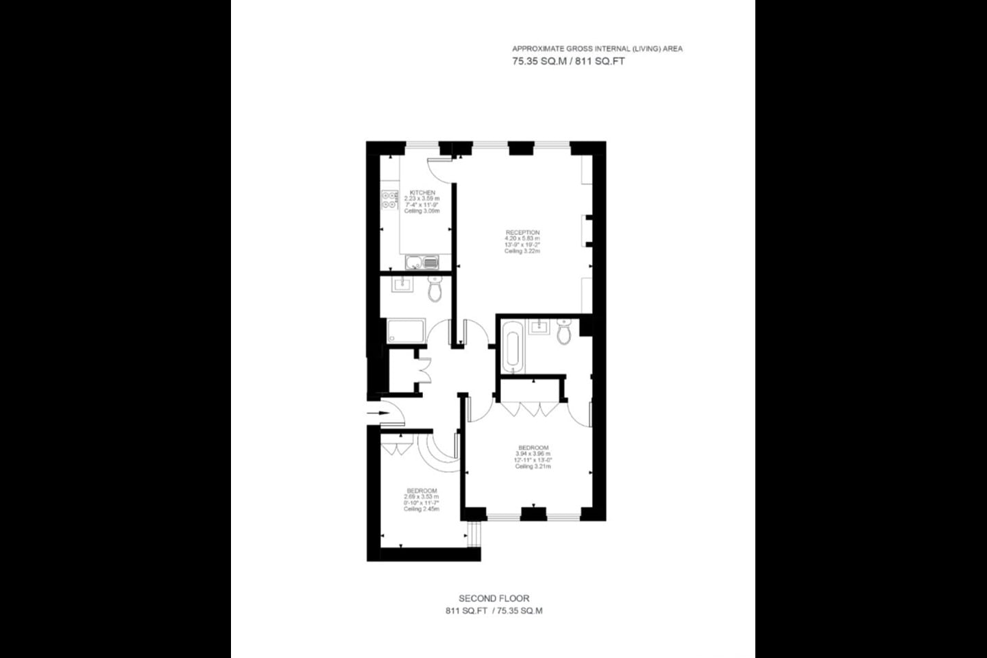 2 Bed Flat, Courtfield Road, SW7